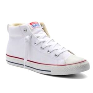 New Converse All Star Chuck Taylor Street Mid-Top White